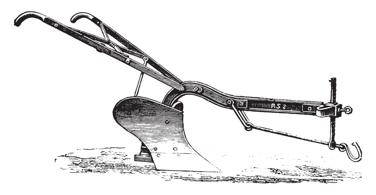 Значок плуга