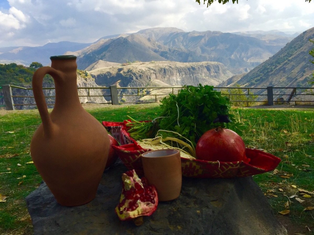 Доброе утро в горах Армения