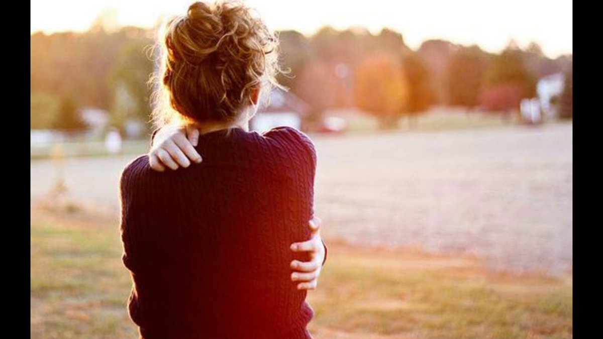 Девушка со спины