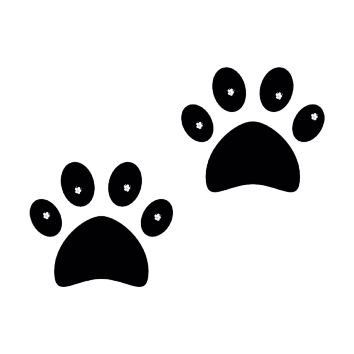 Паттерн кошачьи следы