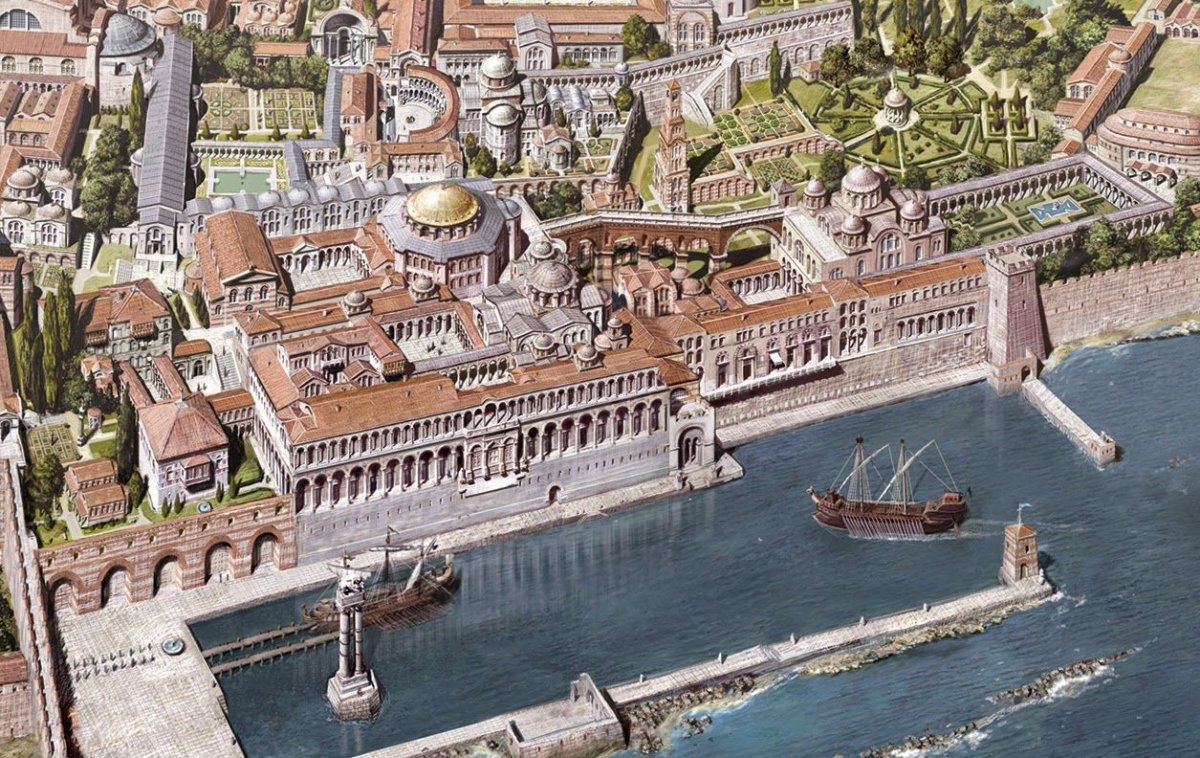 Большой Императорский дворец в Константинополе