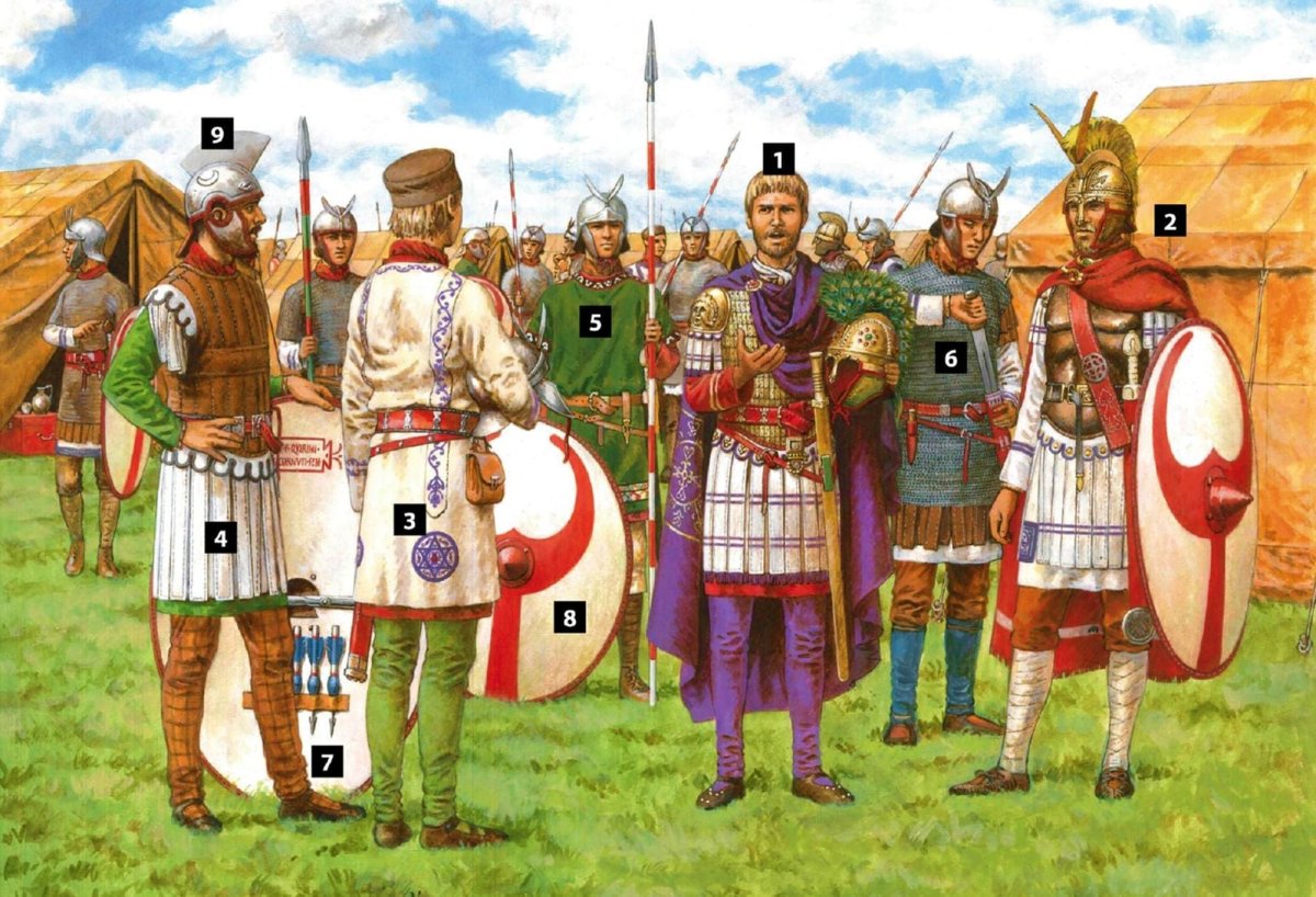 Римская армия 5 век