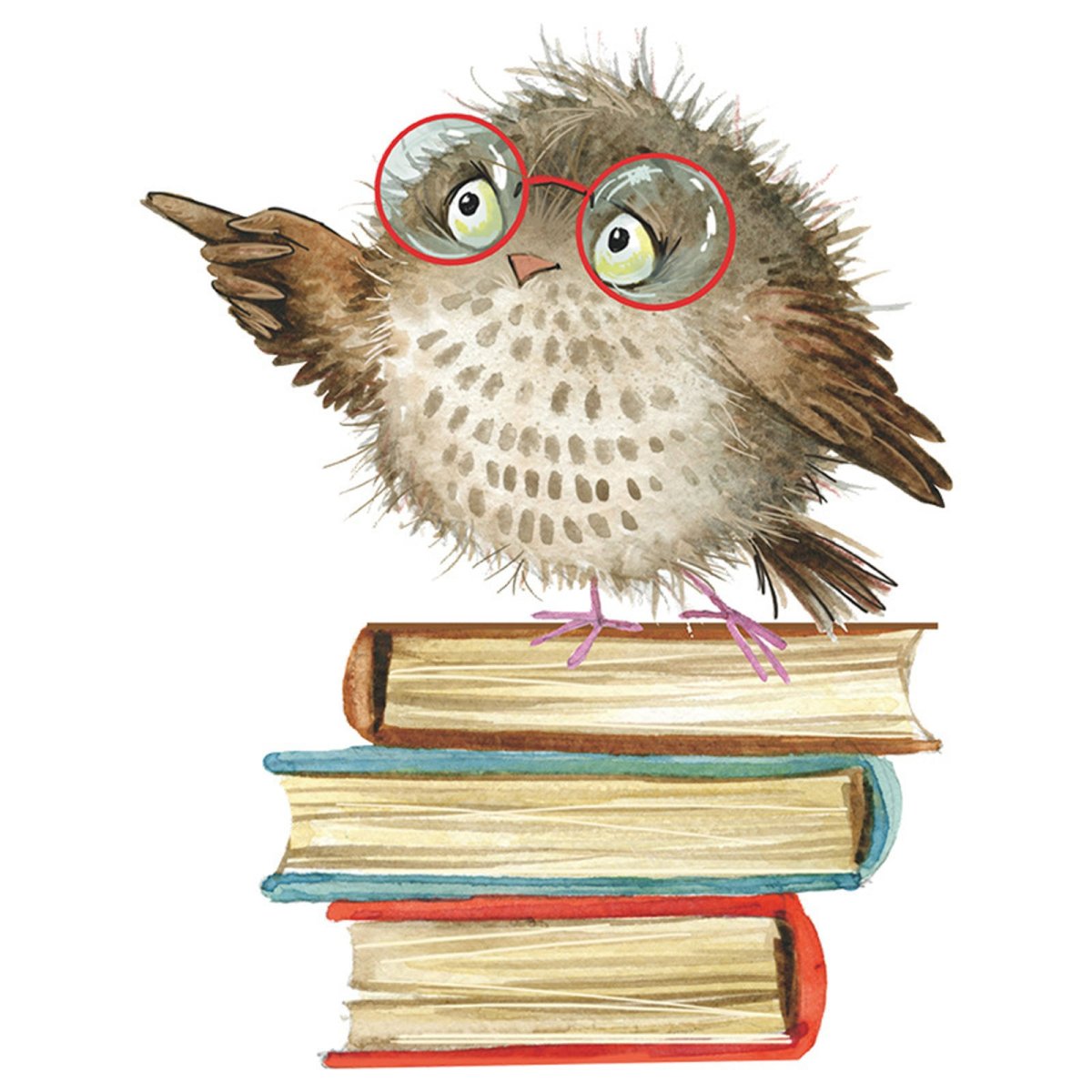 Сова мультяшная