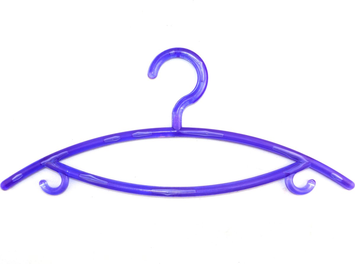Вешалка фиолетовая