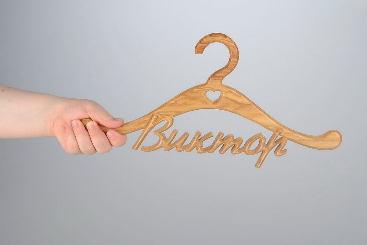 Вешалка плечики своими руками