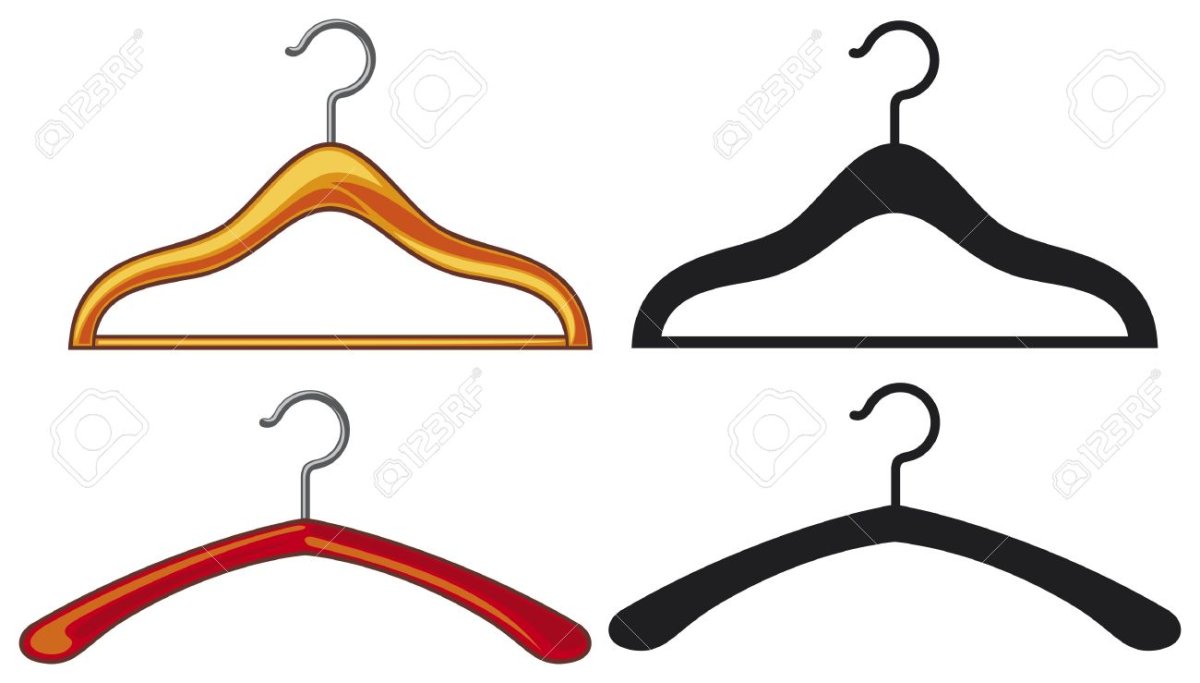 Детская вешалка вектор