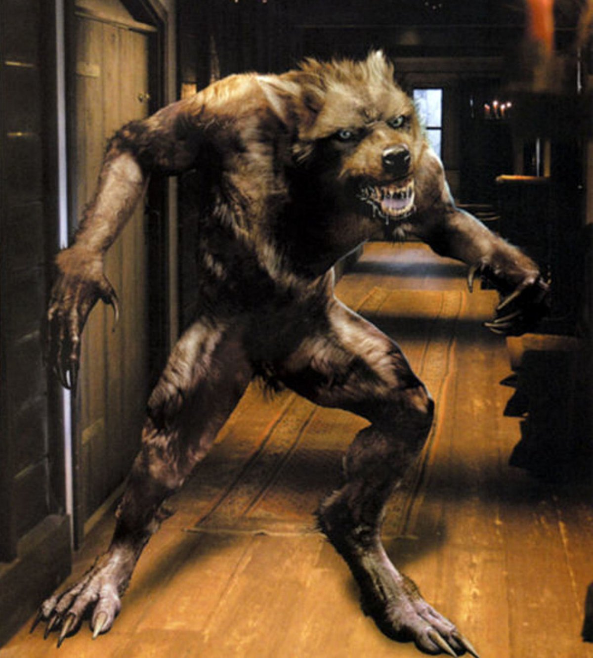 Человек наполовину зверь