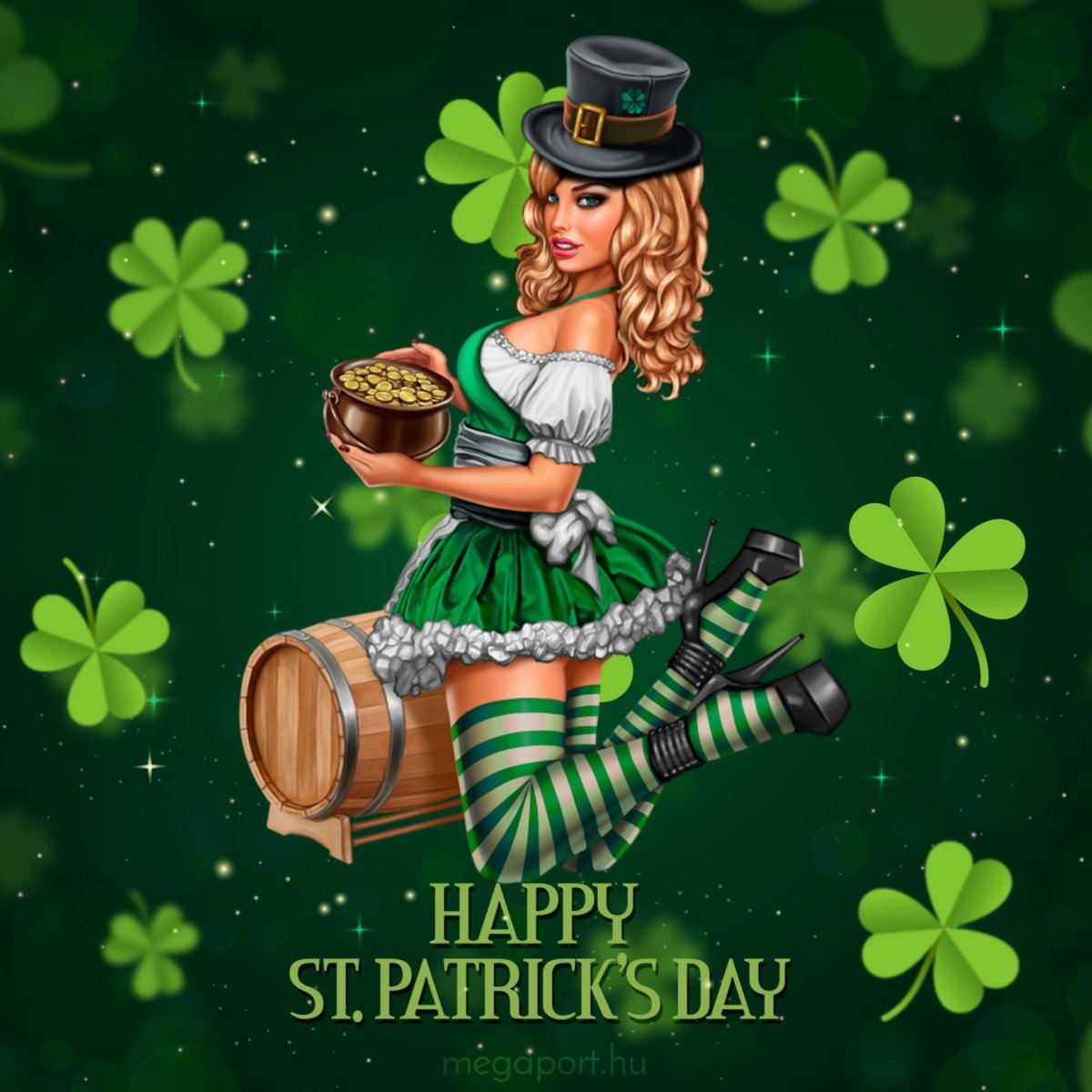 Ирландия Лепреконы Клевер