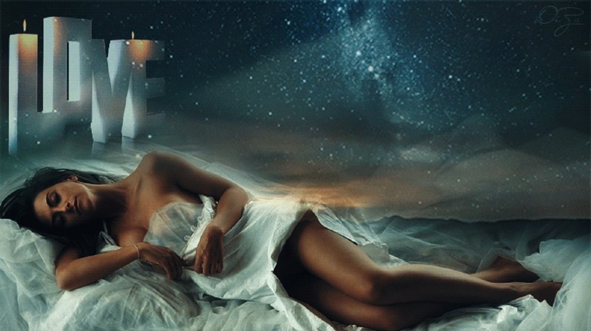 Спокойной ночи сладких снов женщине