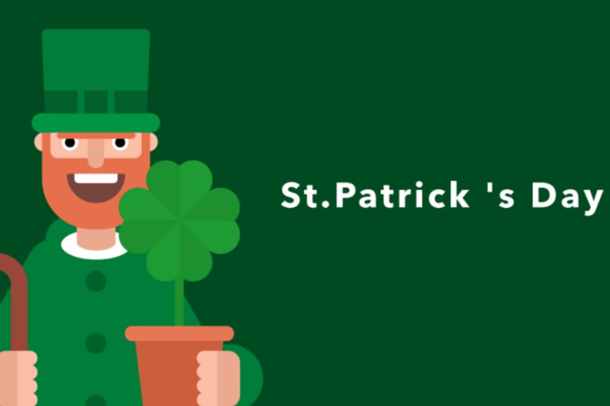 Праздник Святого Патрика на английском