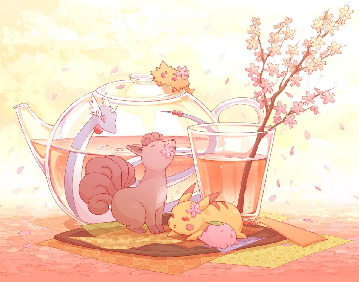 Аниме чайная церемония