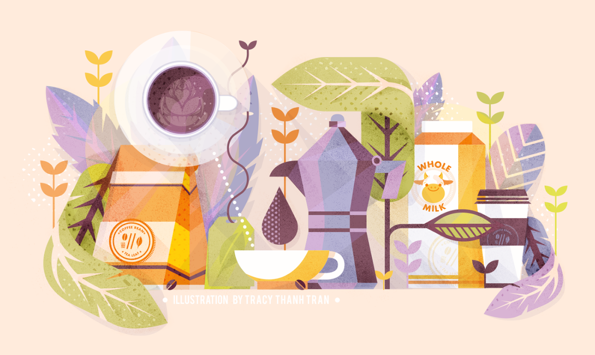 Натюрморт в иллюстраторе