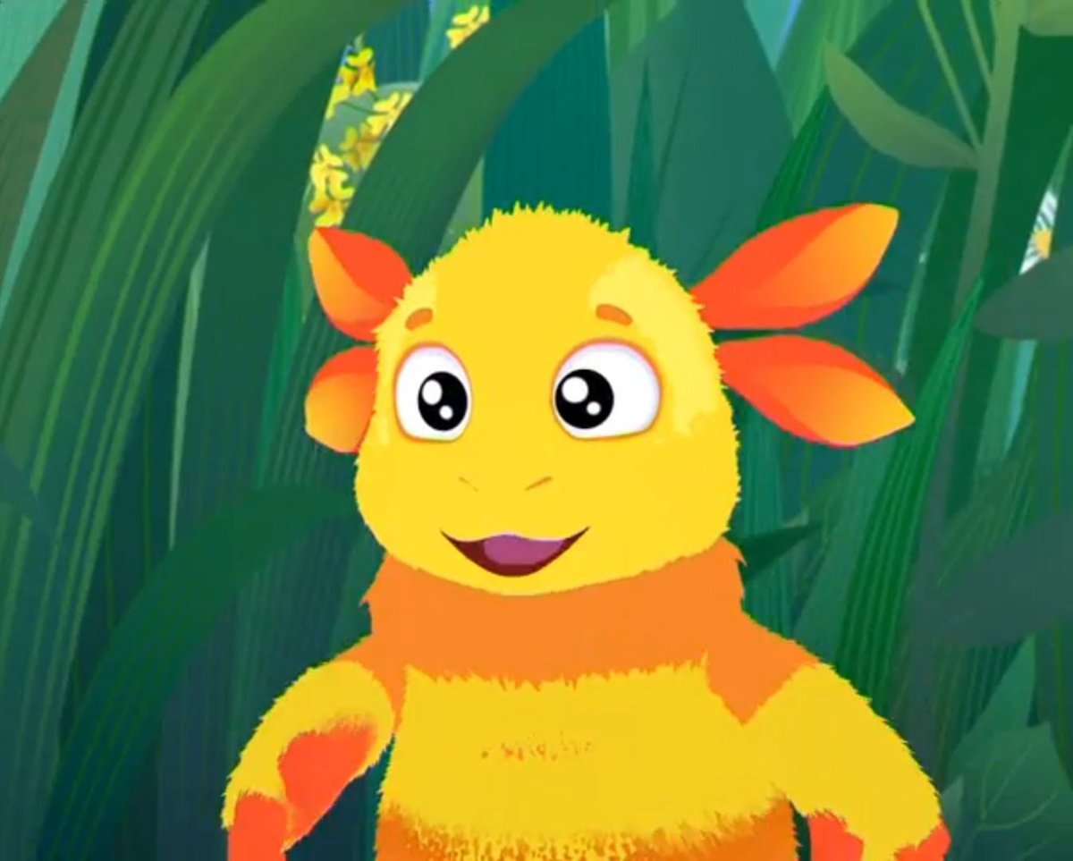 Лунтик Кузя и Мила Пчеленок и гусеницы