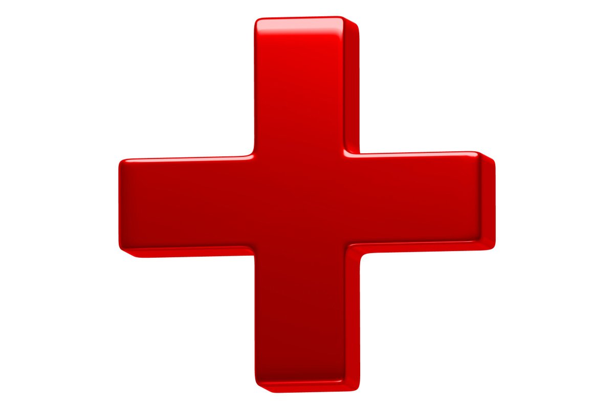 Красный плюс