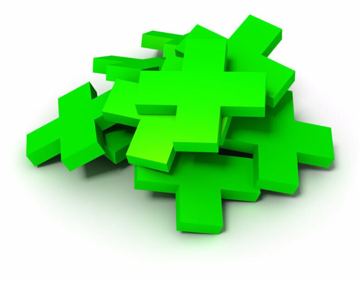 Большой плюс