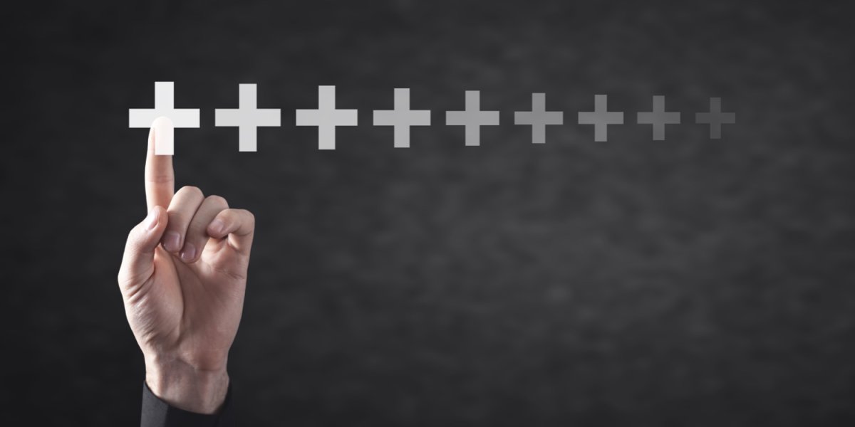 Много плюсов