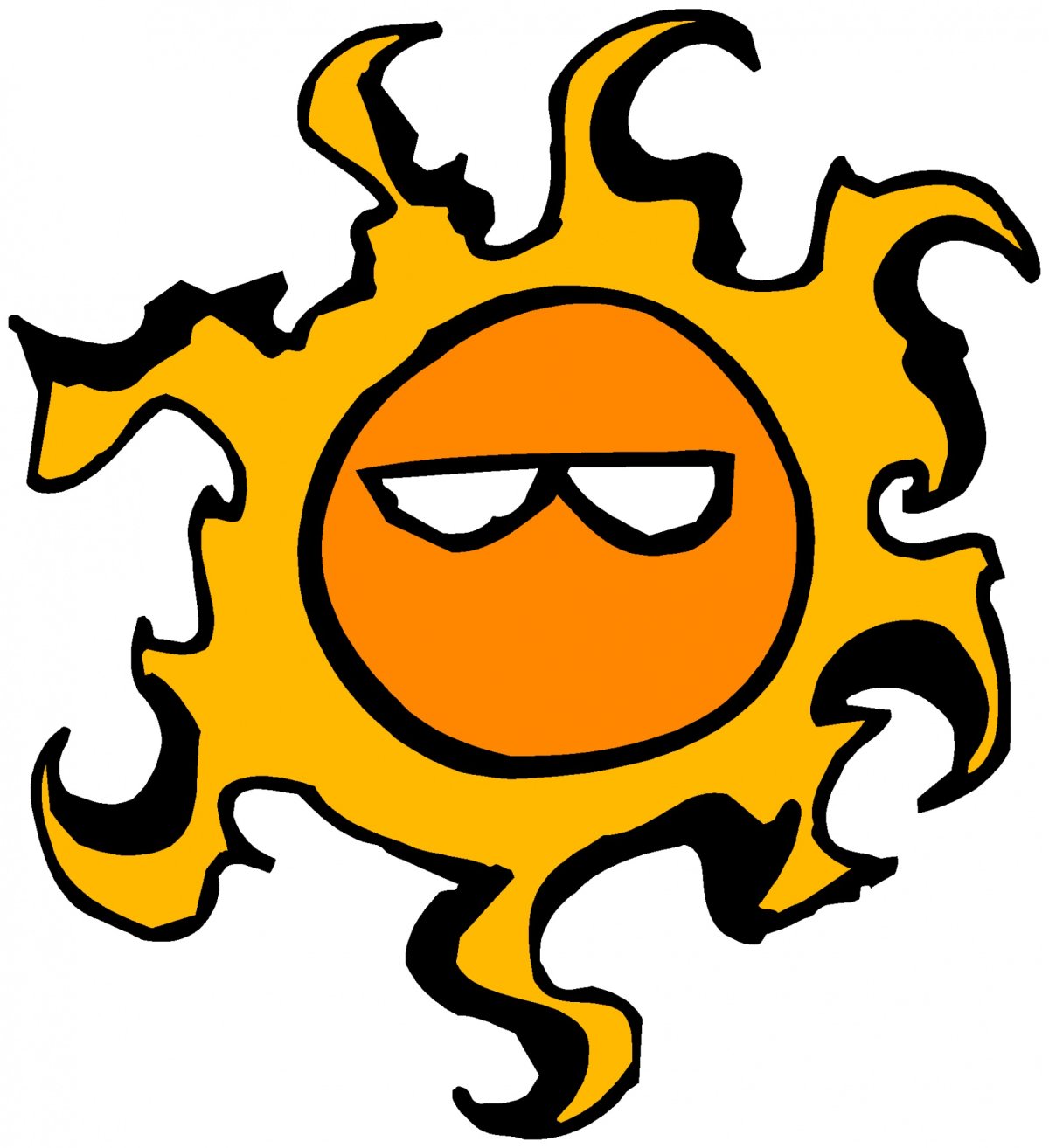 Солнце в медицинской маске