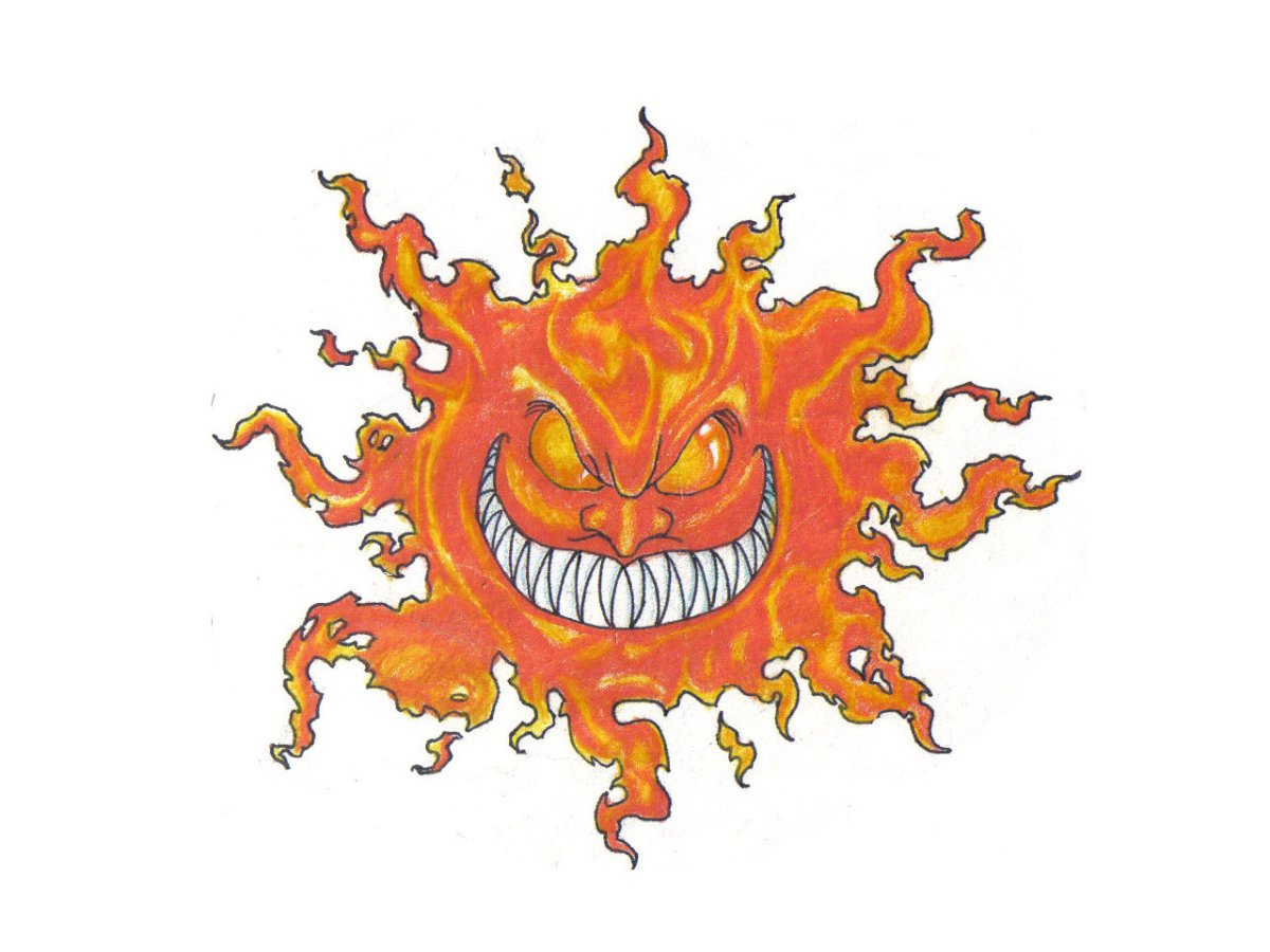 Агрессивное солнце