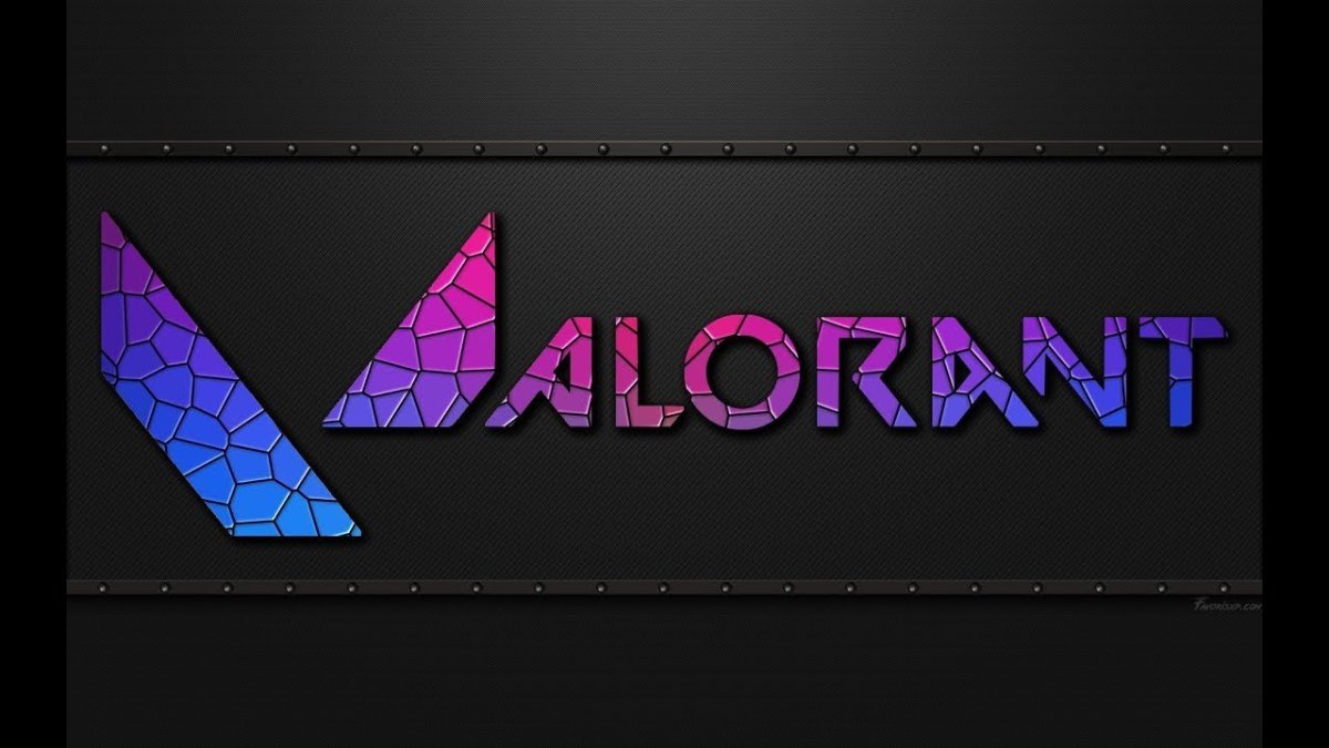 Логотип игры valorant