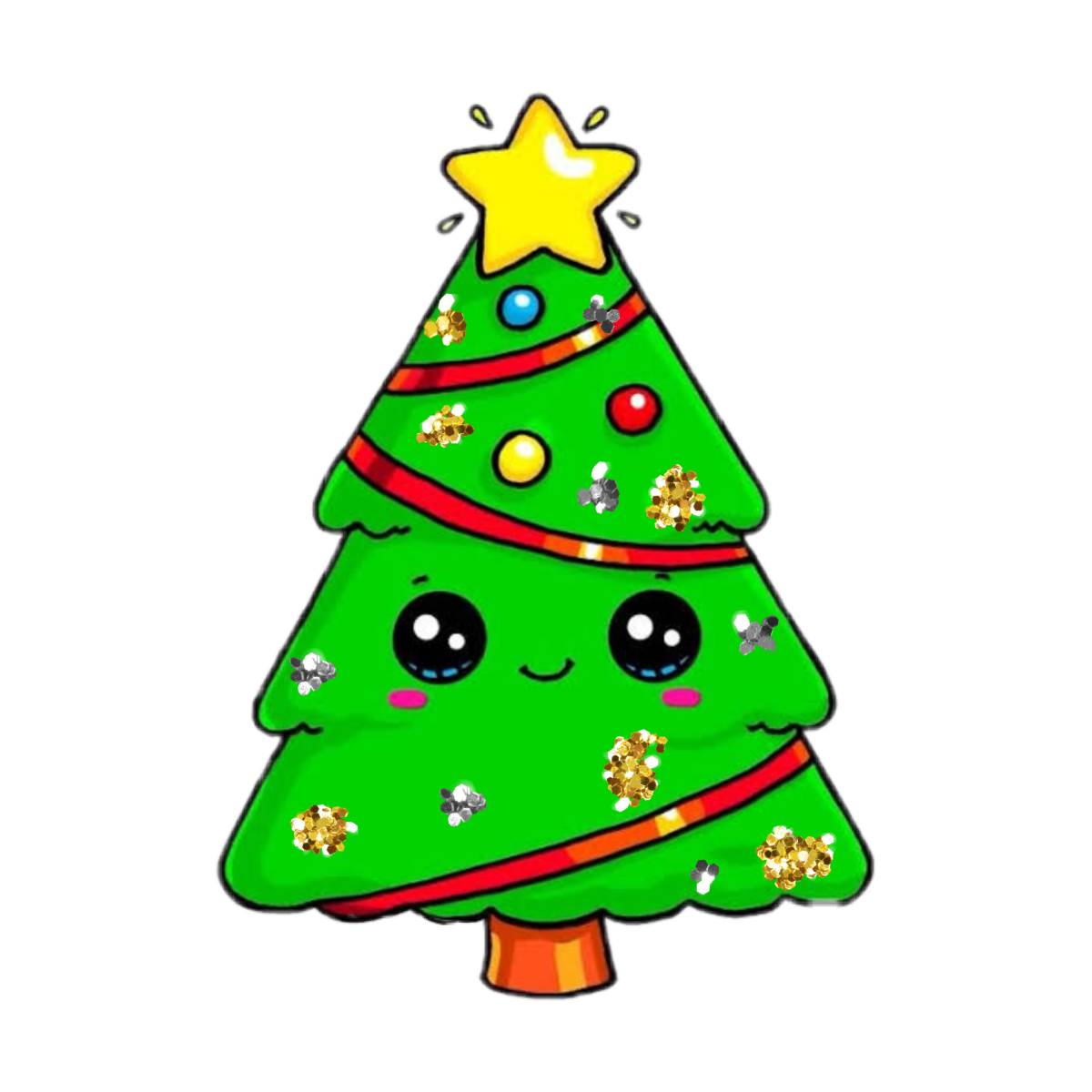 Елочка с глазками