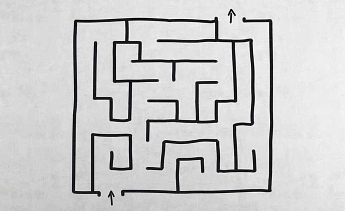 Рисунок Лабиринта для социальная сеть