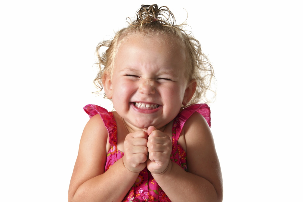 Довольный ребенок