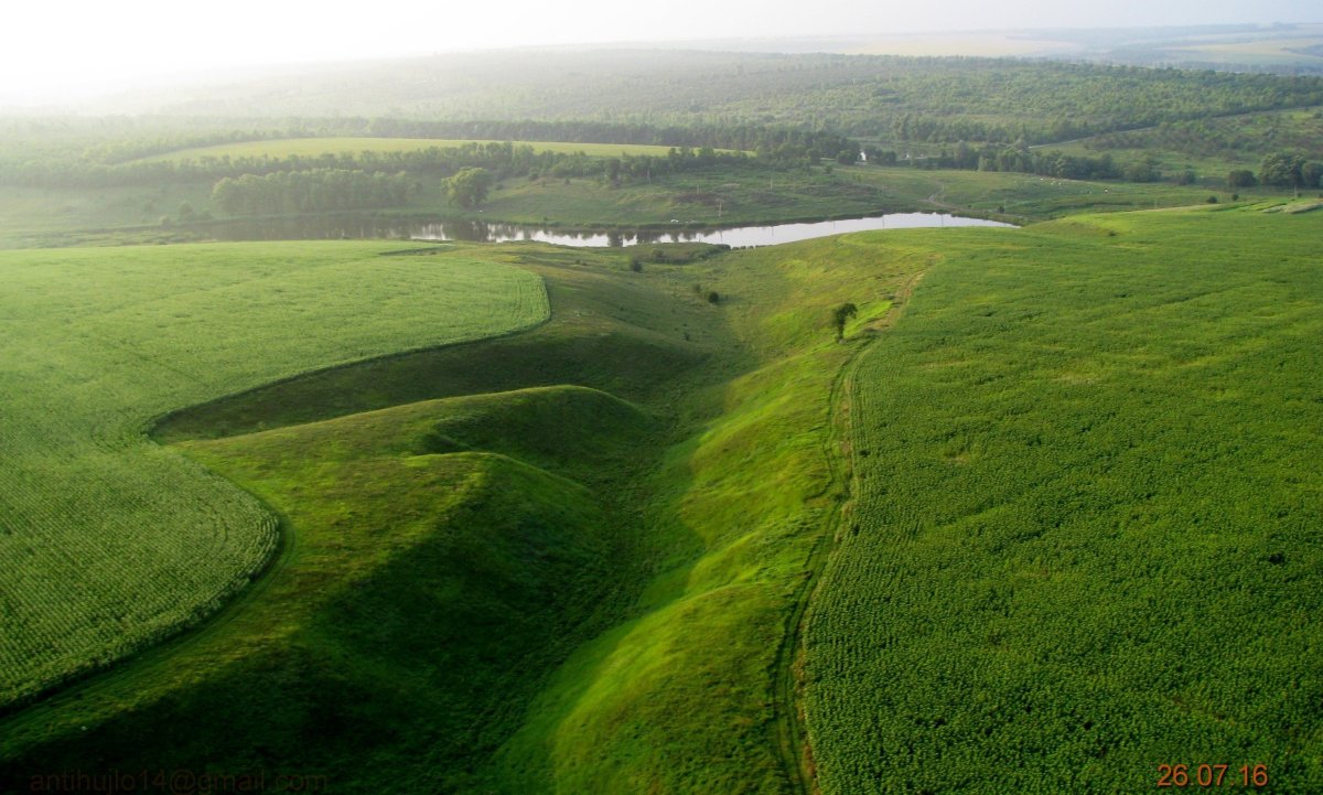 Холмистая равнина Владимирской области