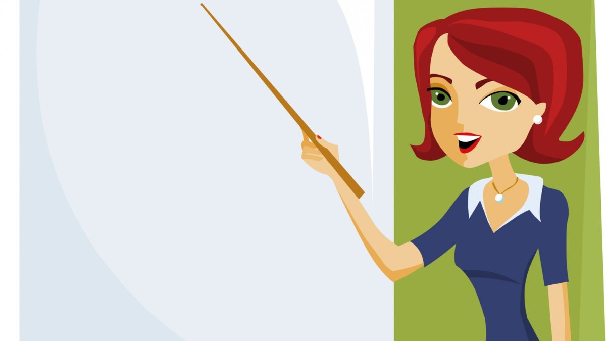 Учительница рисунок