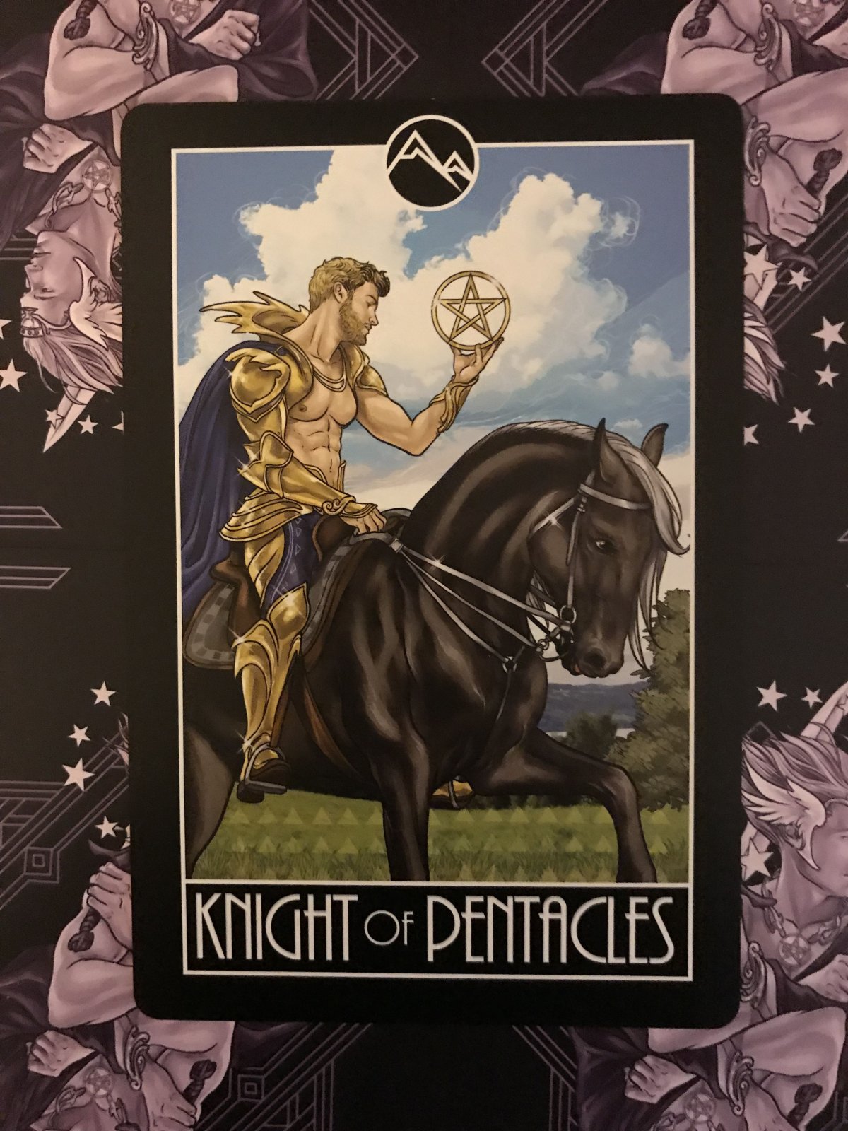 Рыцарь пентаклей Райдер Уэйт