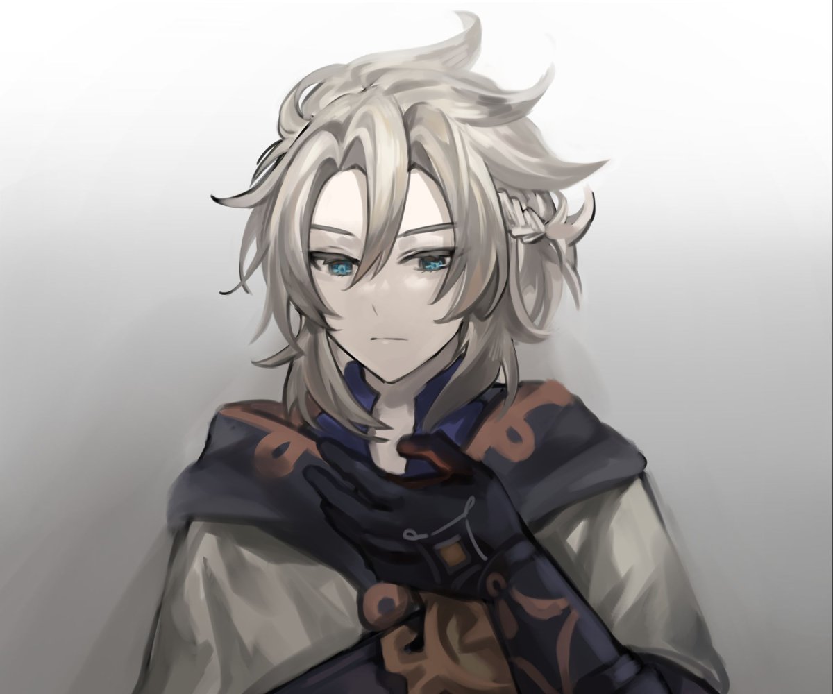 Альбедо Геншин арт