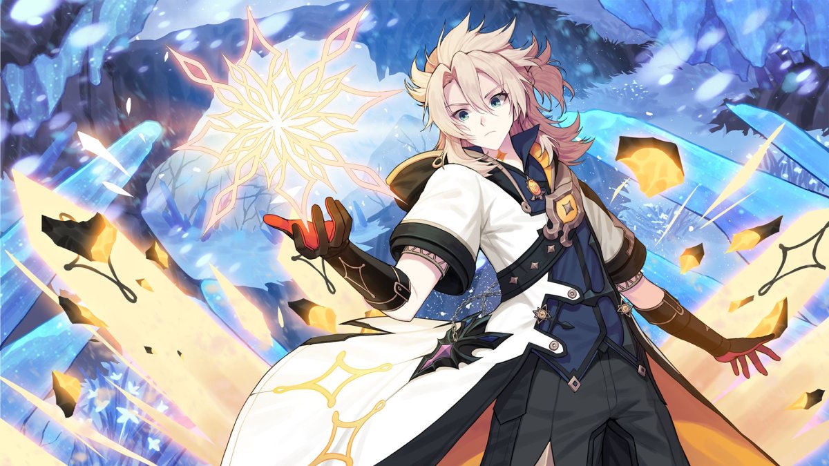 Альбедо обои Геншин