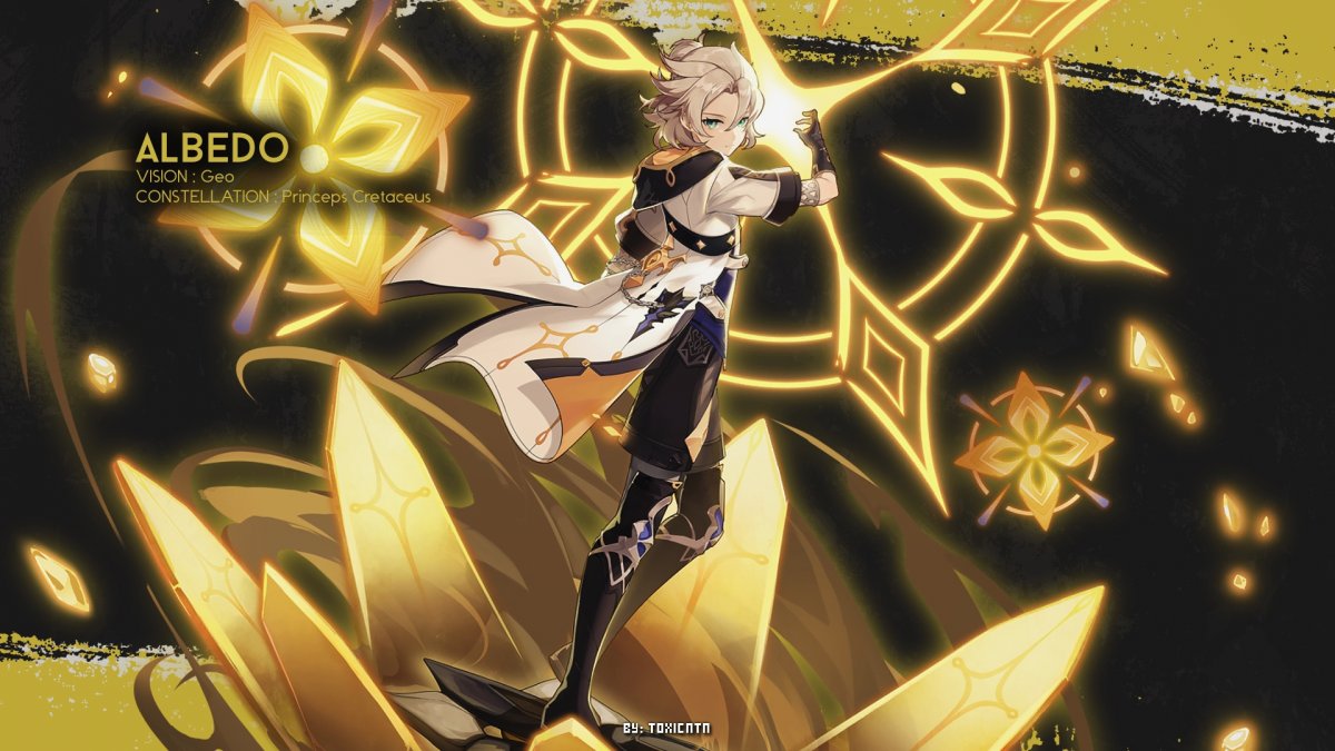 Картина альбедо Геншин