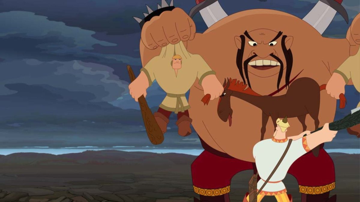 Три богатыря ход конем Алеша