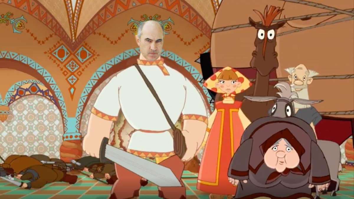 Леонид три богатыря