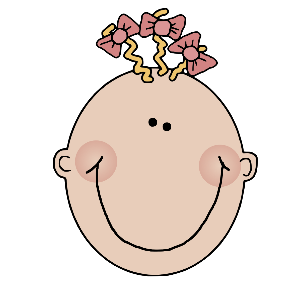 Веселые рожицы детей