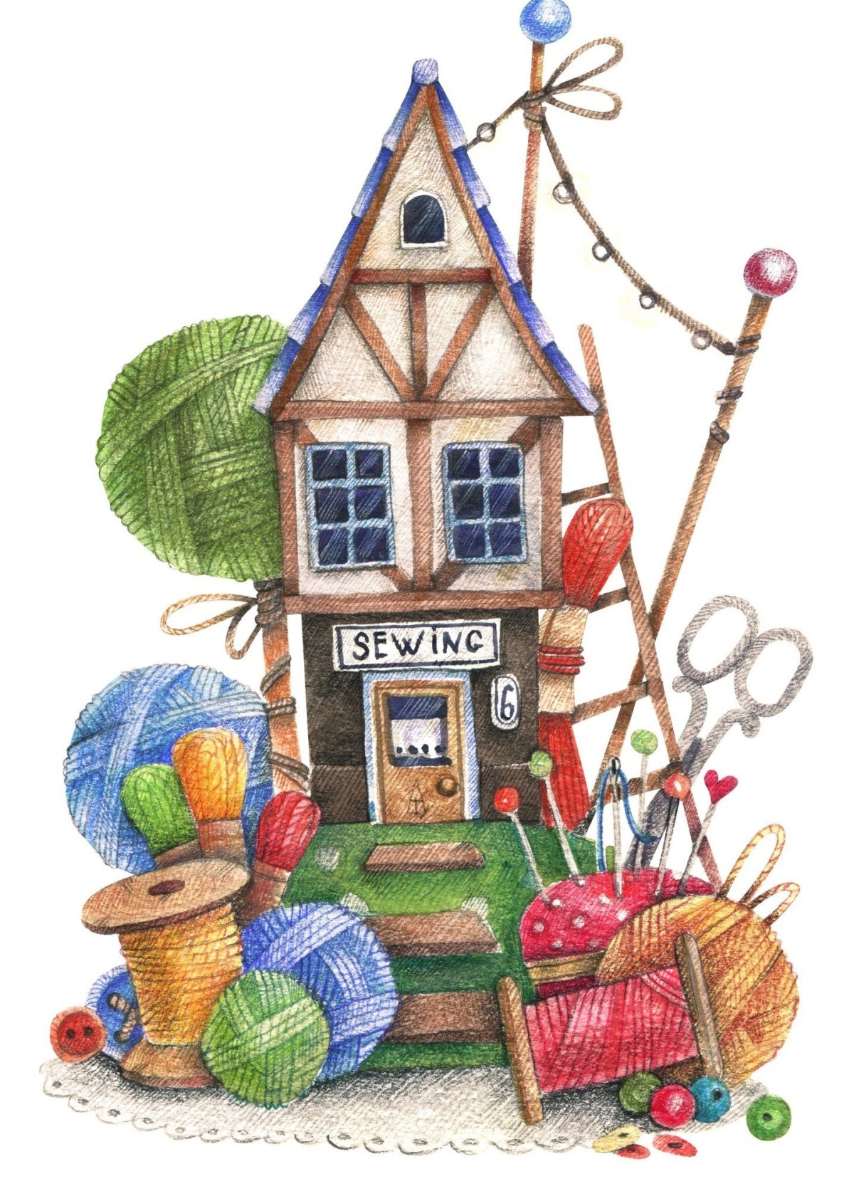 Старое окно