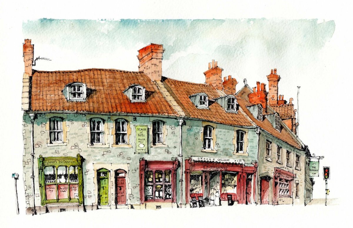 Срубные избы древней Руси