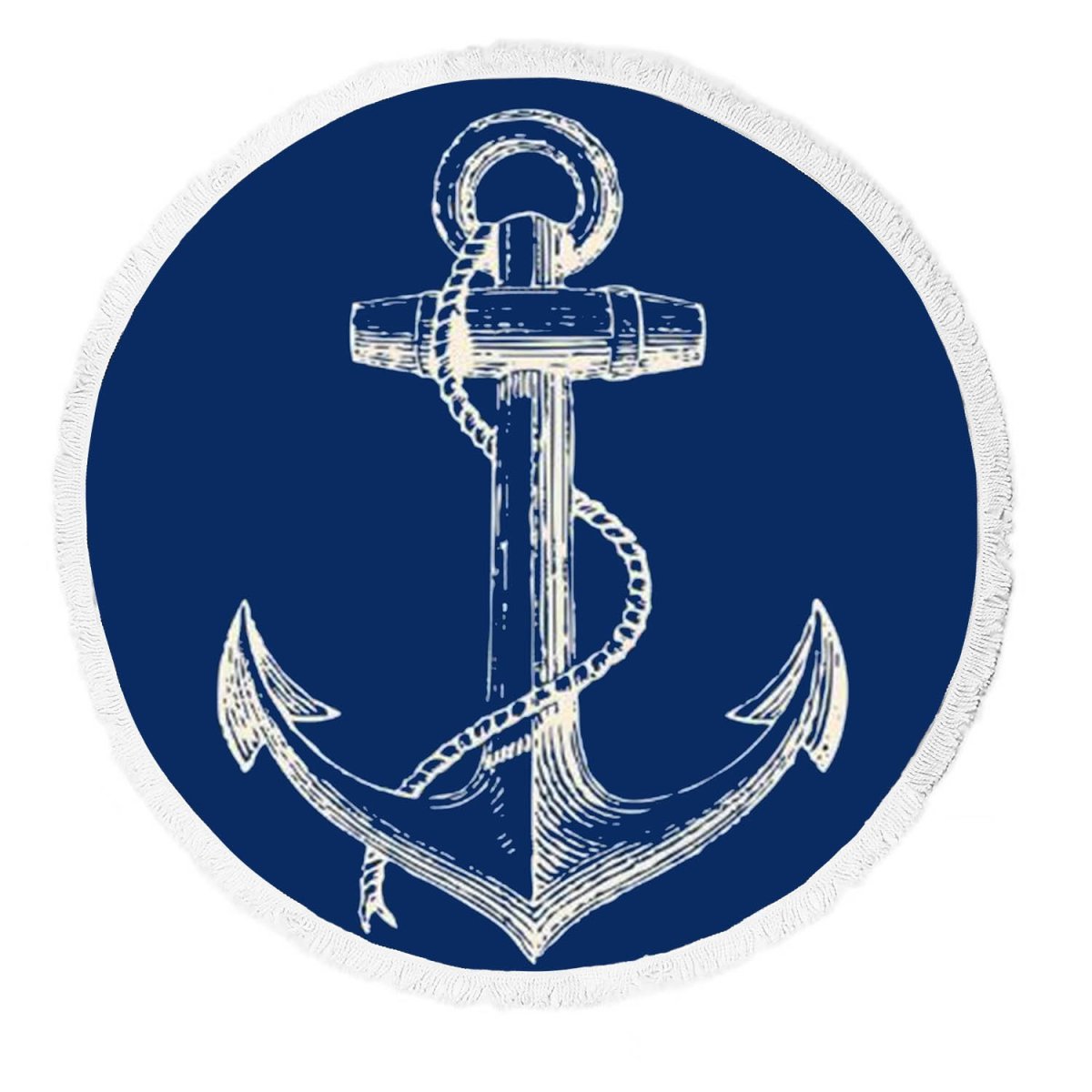 Якорь в круге