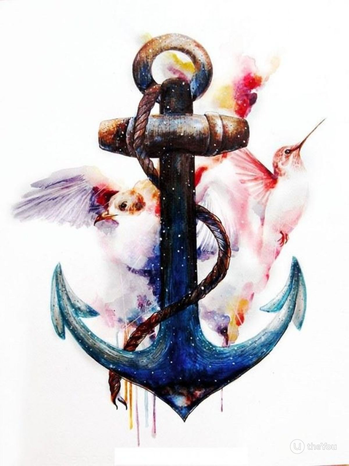 Якорь стилизованный