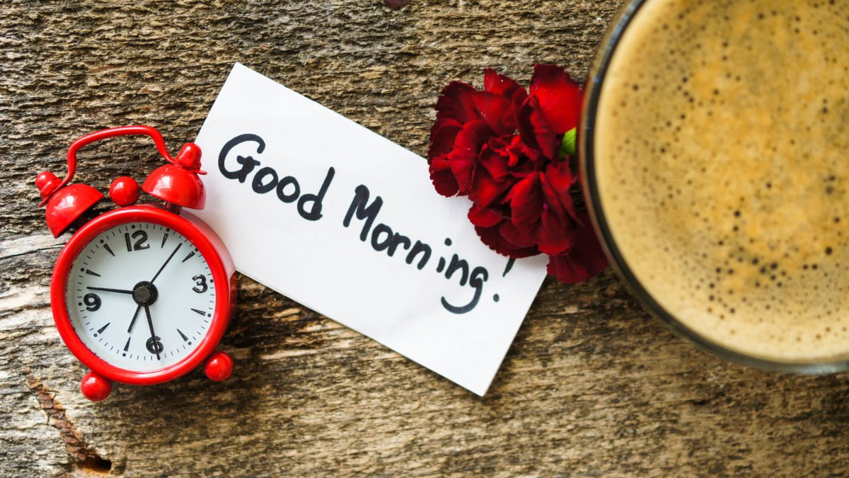 Будильник "доброе утро"