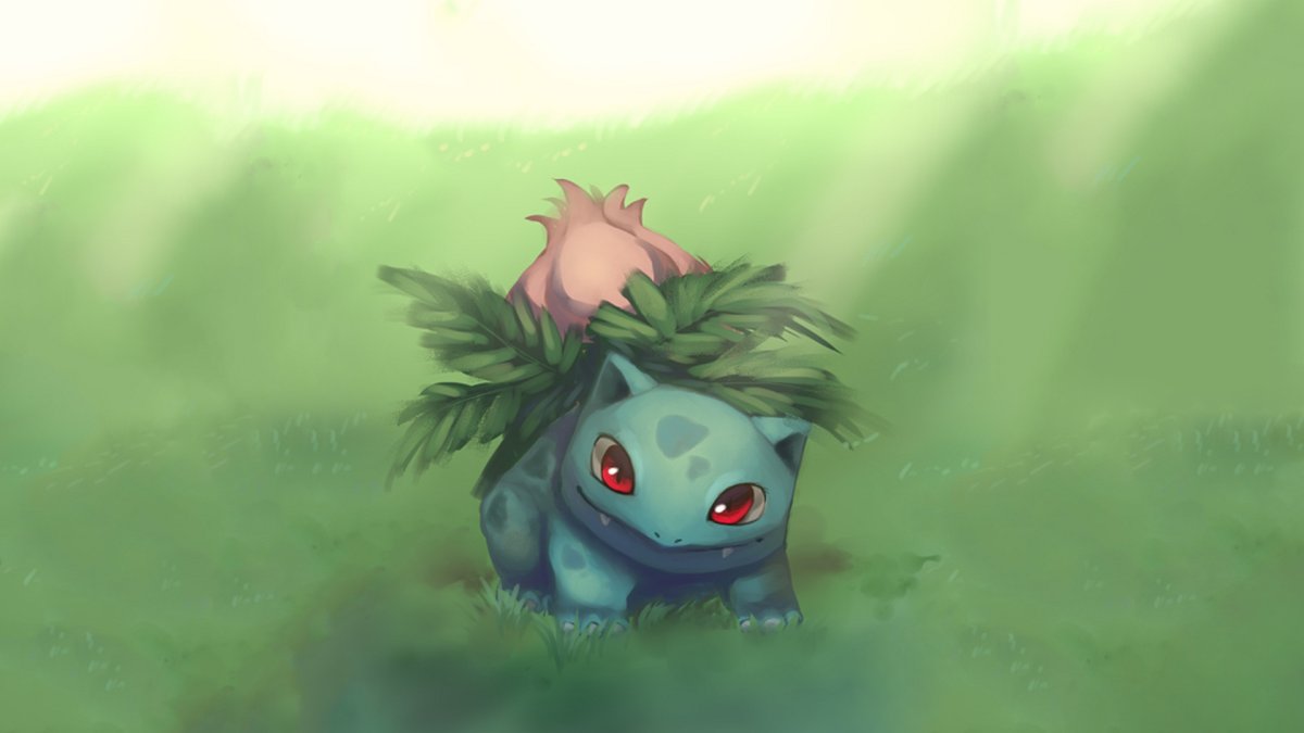 Милые покемоны Бульбазавр