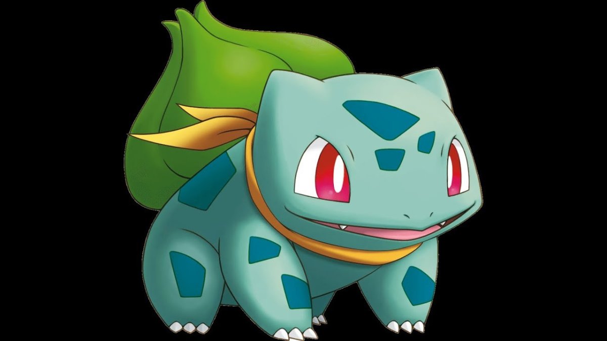 Бульбазавр с закрытым ртом