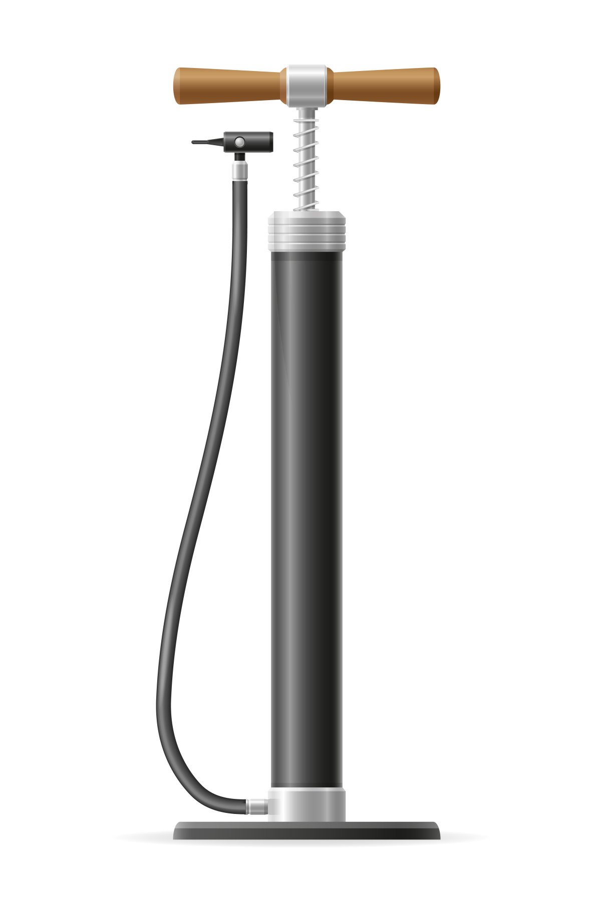 Автомобильный насос вектор