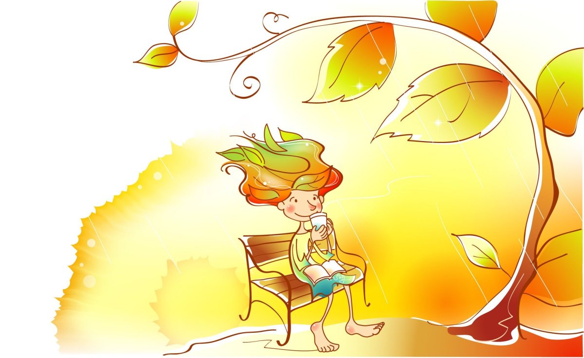 Фон осень для детей