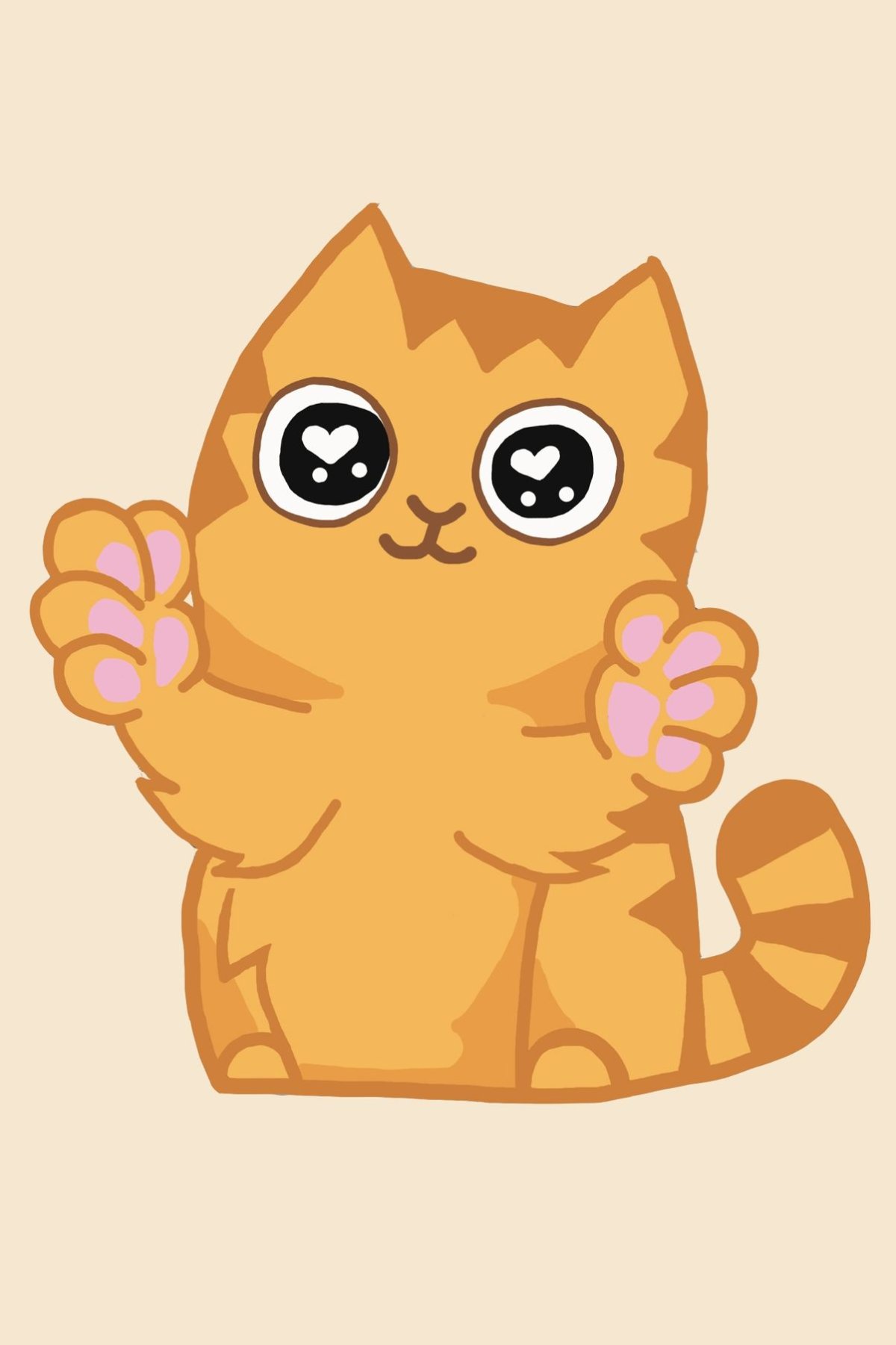 Стикер "котик"