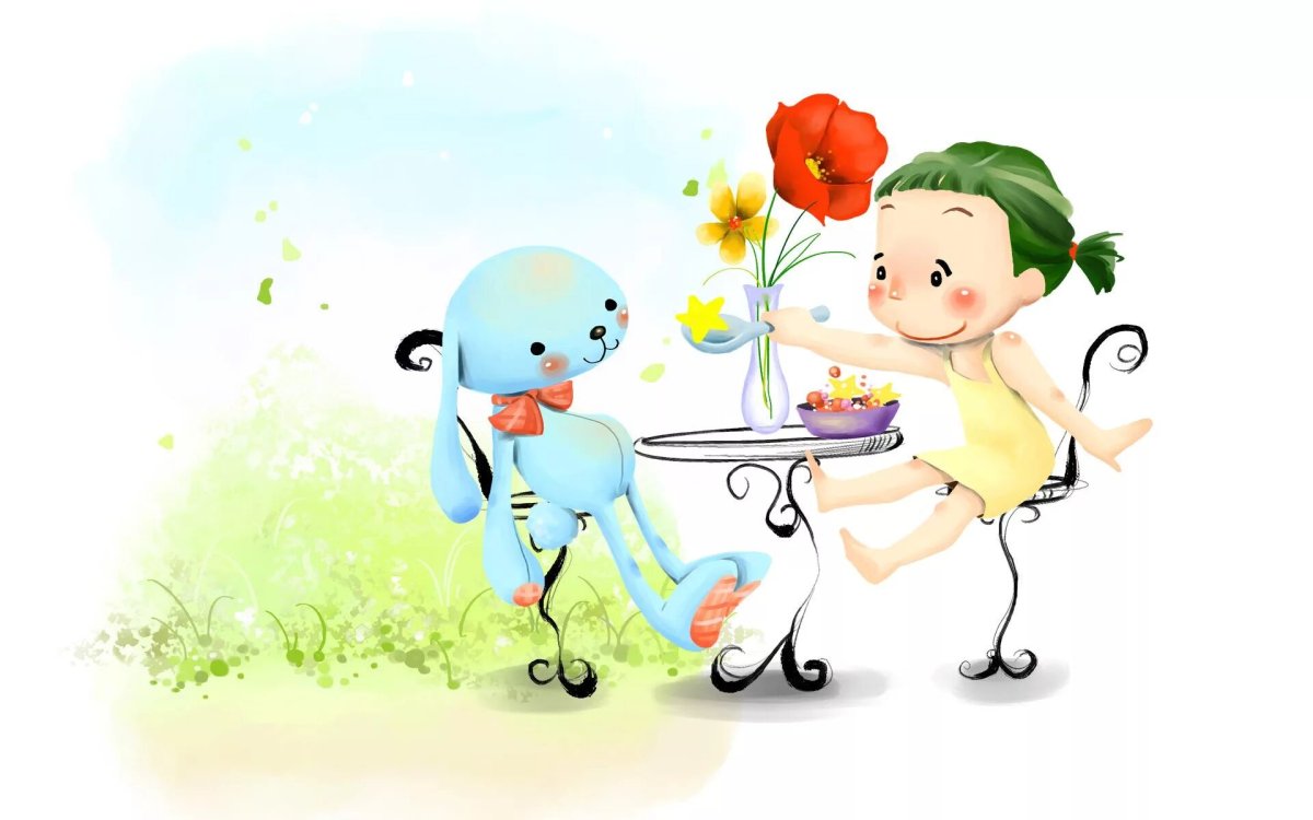 Красивые детские иллюстрации