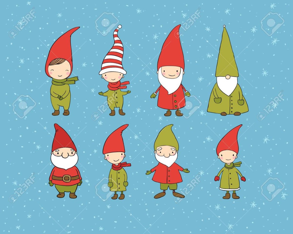 Веселые новогодние Гномы