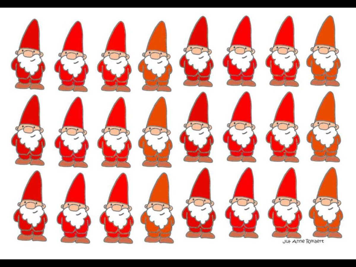 Гномы в шапочках