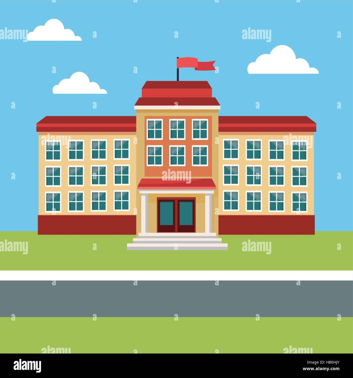 Изображение здания школы