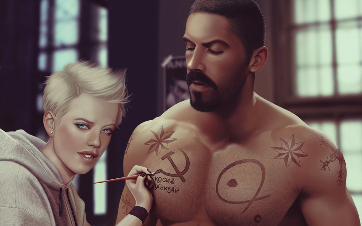 Мия Бойко портрет карандашом